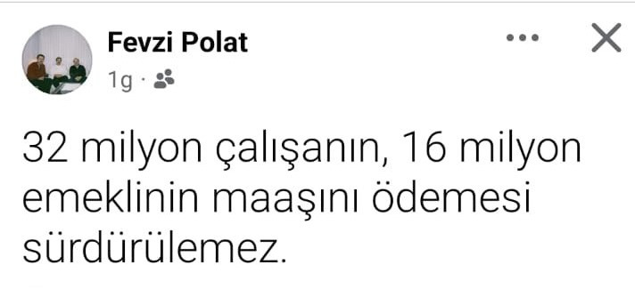 Fevzi Polat Açıklama