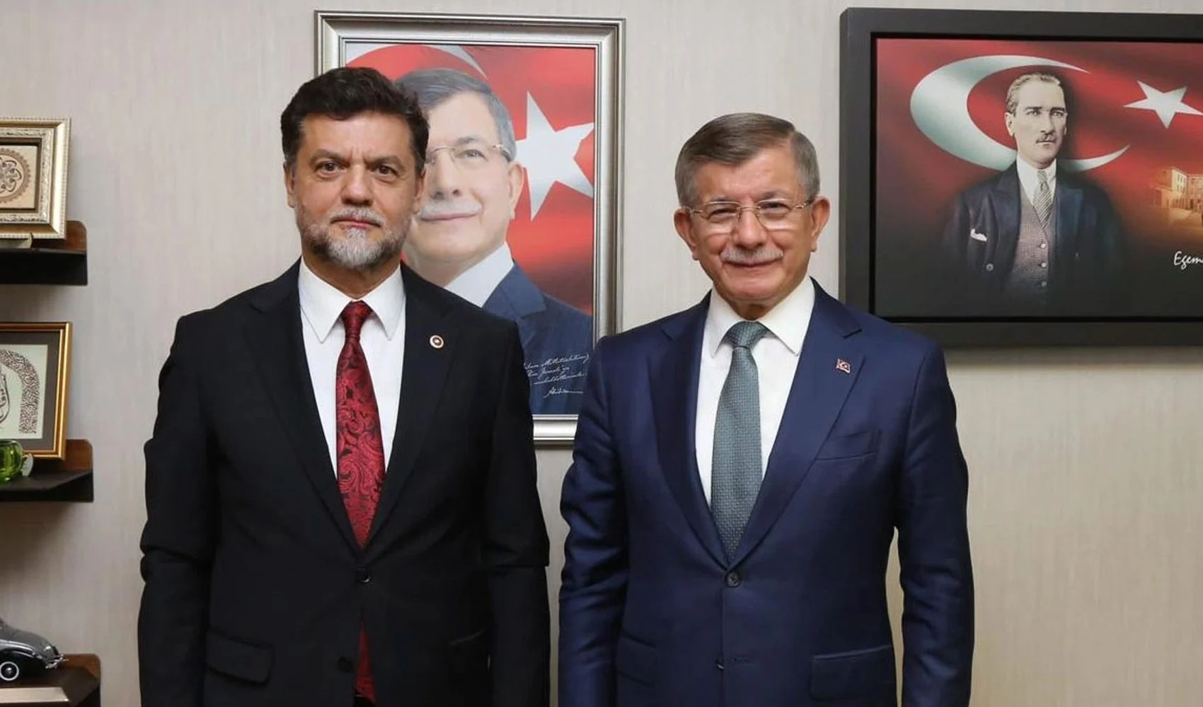 Mustafa Nedim Yamalı Ve Ahmet Davutoğlu