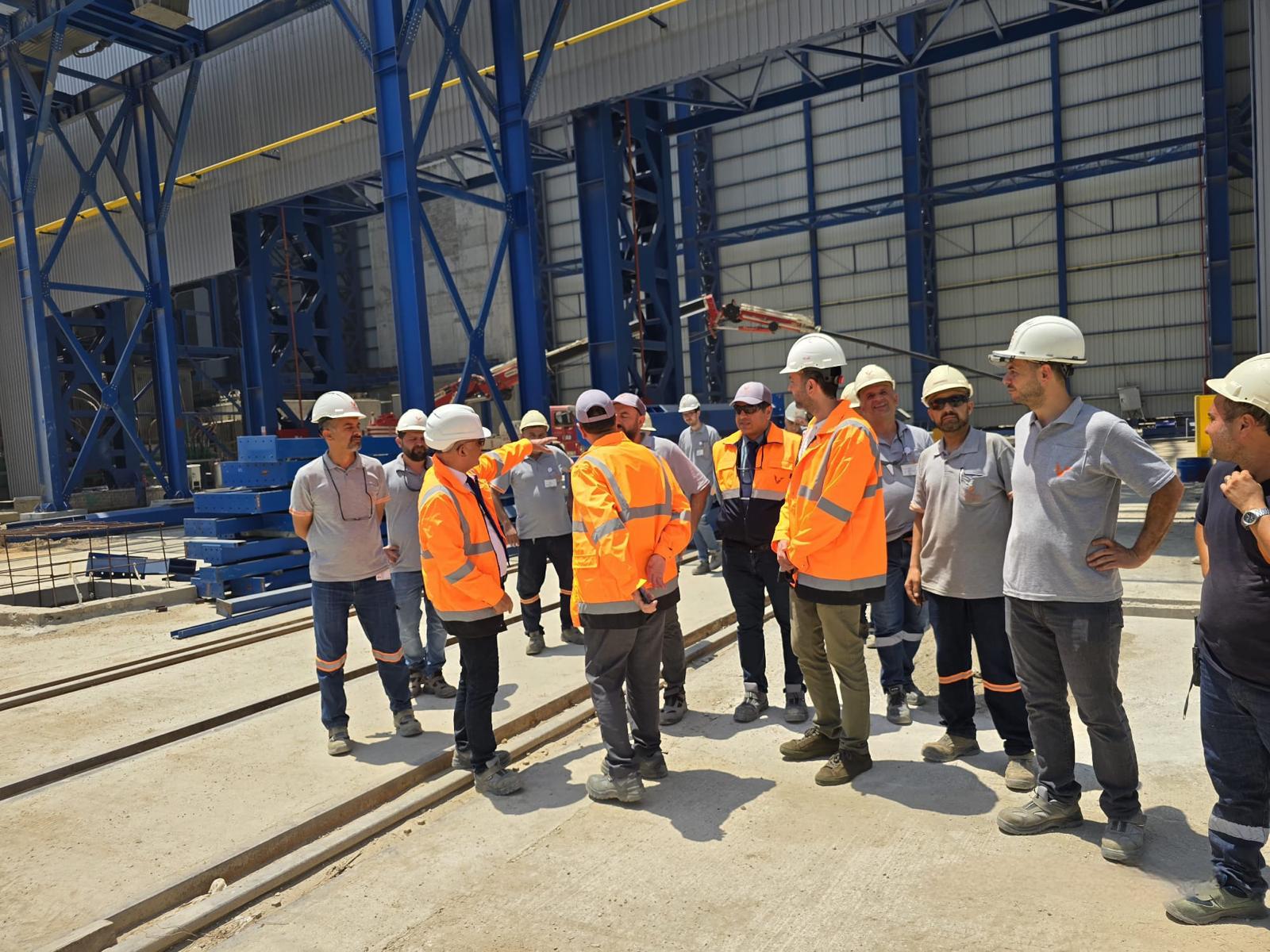 Vertra Steel, Ceyhan'da Üretime Hazırlanıyor Yüzde 77'Si Tamamlandı