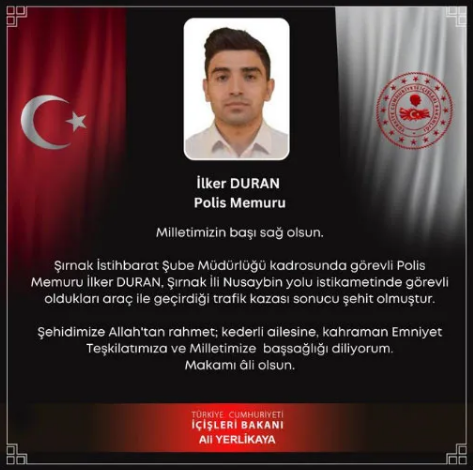 İlker Duran Şehit Oldu