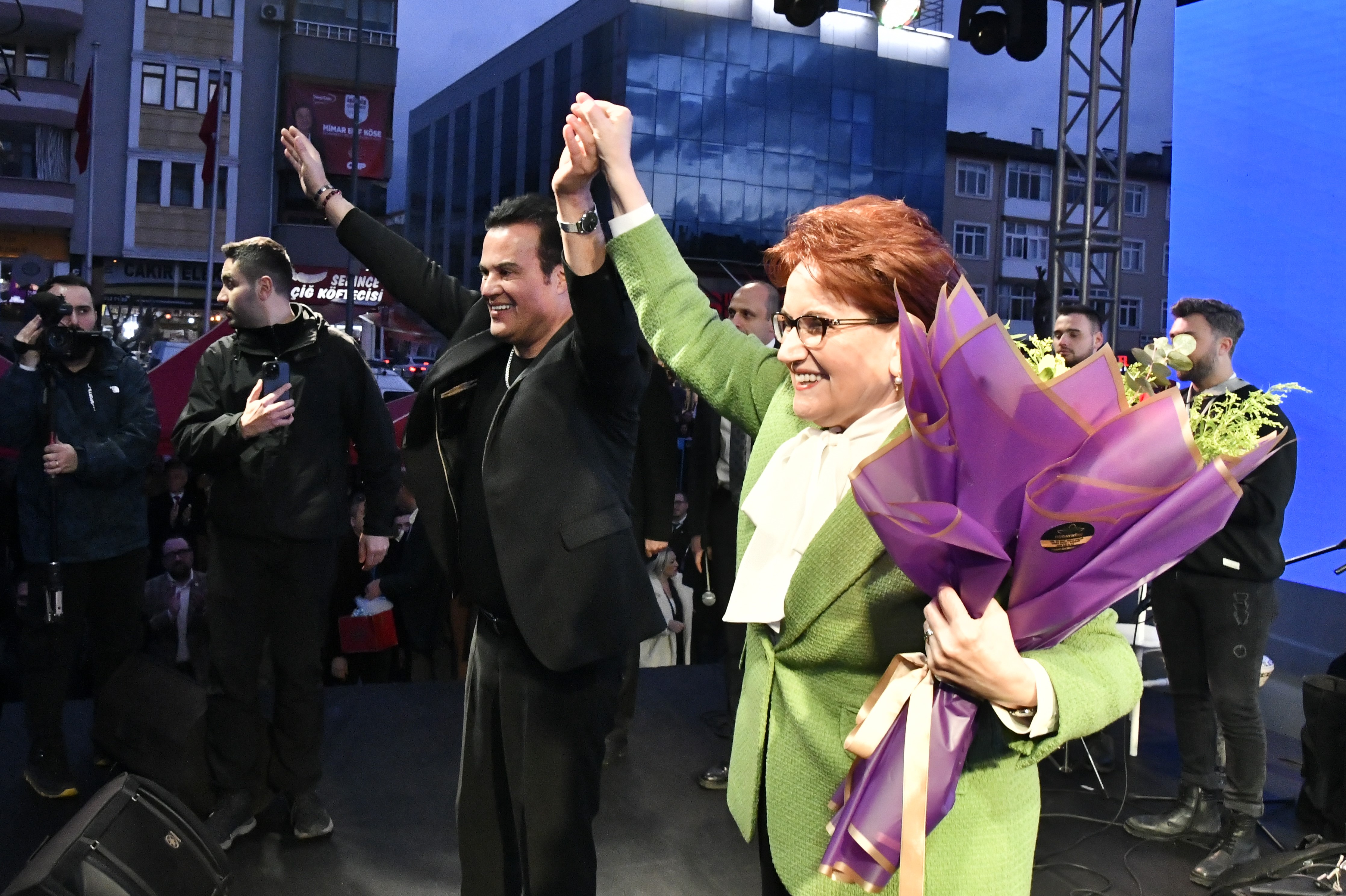 Akşener, Hakan Peker'in Konserine Katıldı 9 Mart 2024 (6)