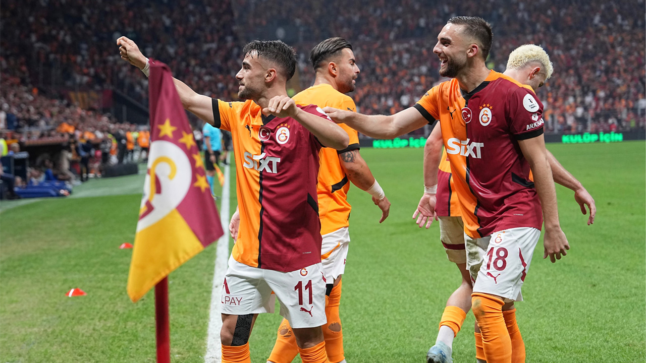 Galatasaray, Gaziantep'i yenerek 5'te 5 yaptı