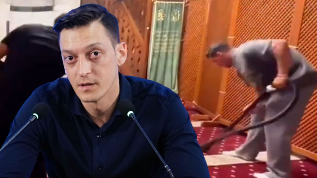 Mesut Özil'in görüntüleri sosyal medyayı salladı!