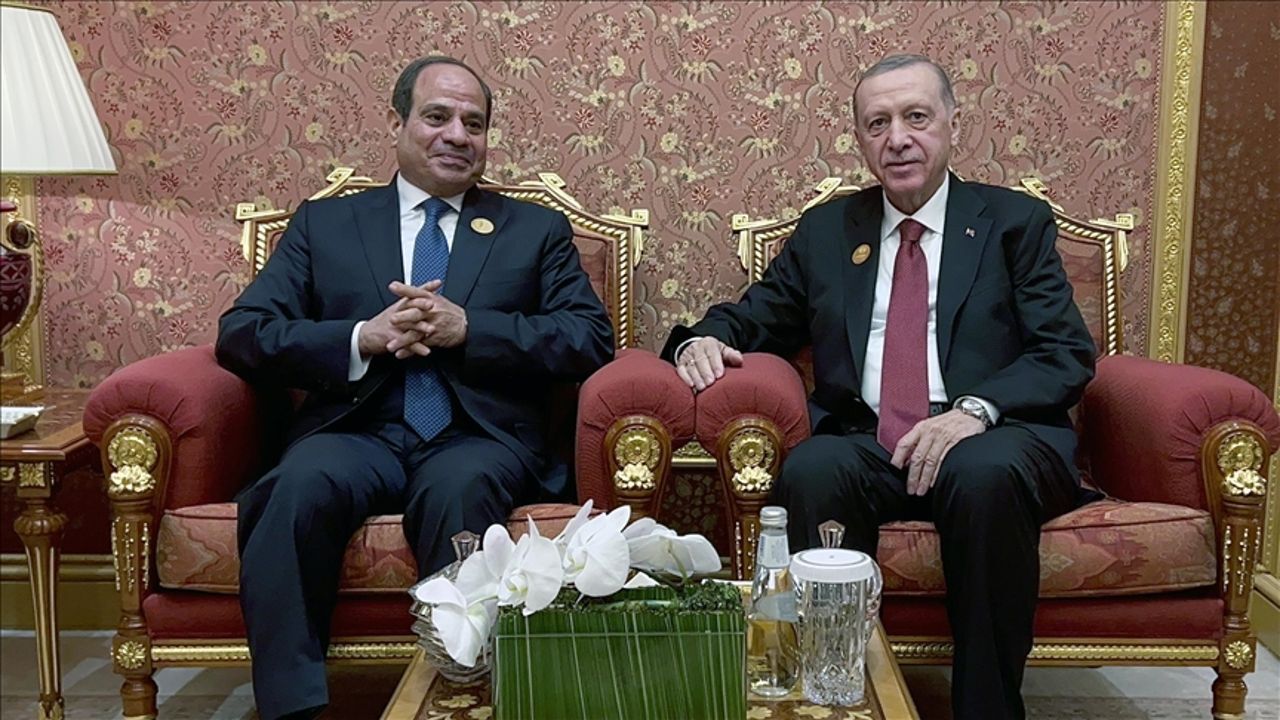 Cumhurbaşkanı Erdoğan, Sisi'yi resmi törenle karşılayacak