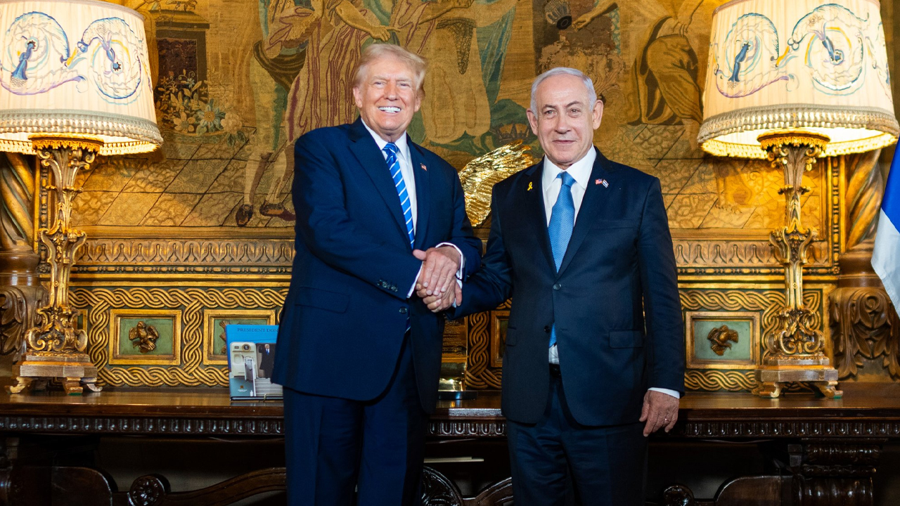 İsrail Başbakanı Netanyahu, Trump'u ziyaret etti: "Sizi özledik"