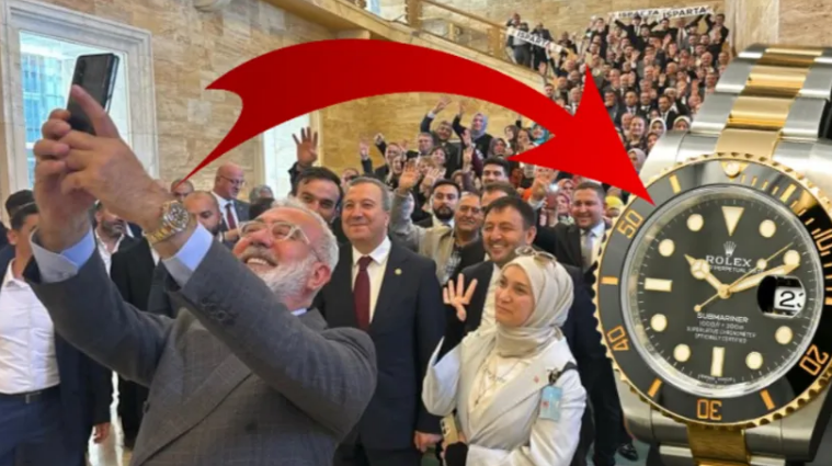 AK Parti’de Istakoz olayından sonra şimdi de Rolex kazası!