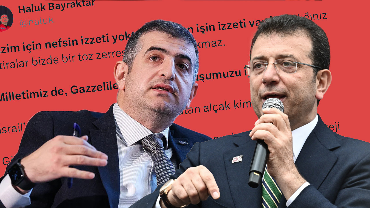 Haluk Bayraktar'ın 'Tasmalı köpeklerini saldırtma' sözlerine İBB'den y