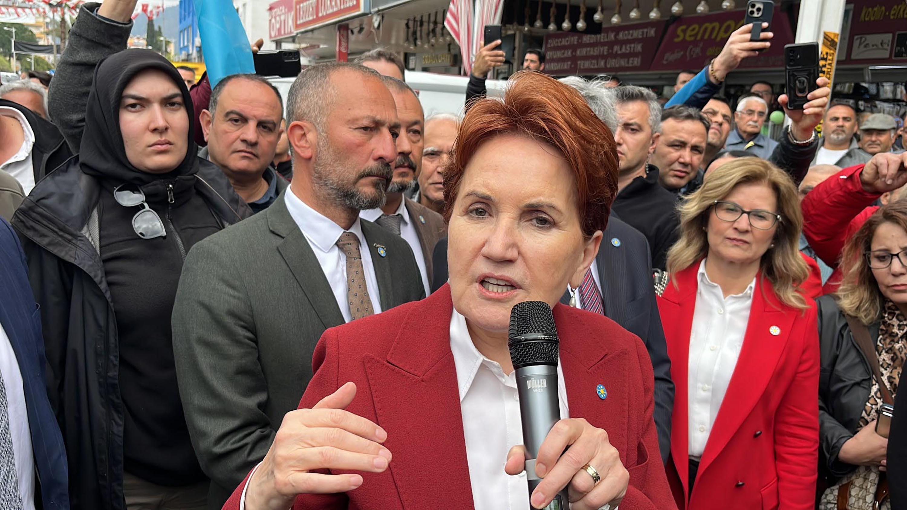 Meral Akşener'den Erdoğan'a 'emekli' çıkışı! 'Yandaşlarının vergi borçlarını silerken para var'