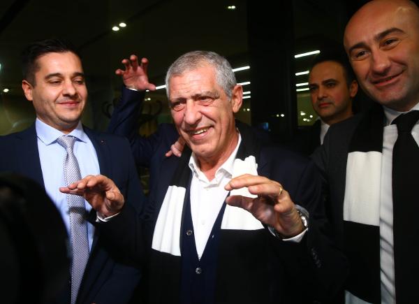 Beşiktaş’ın yeni teknik direktörü Fernando Santos İstanbul'da!