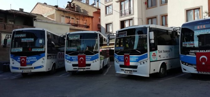 Bartın Halk Otobüs Saatleri ve Güzergâhları Güncellendi