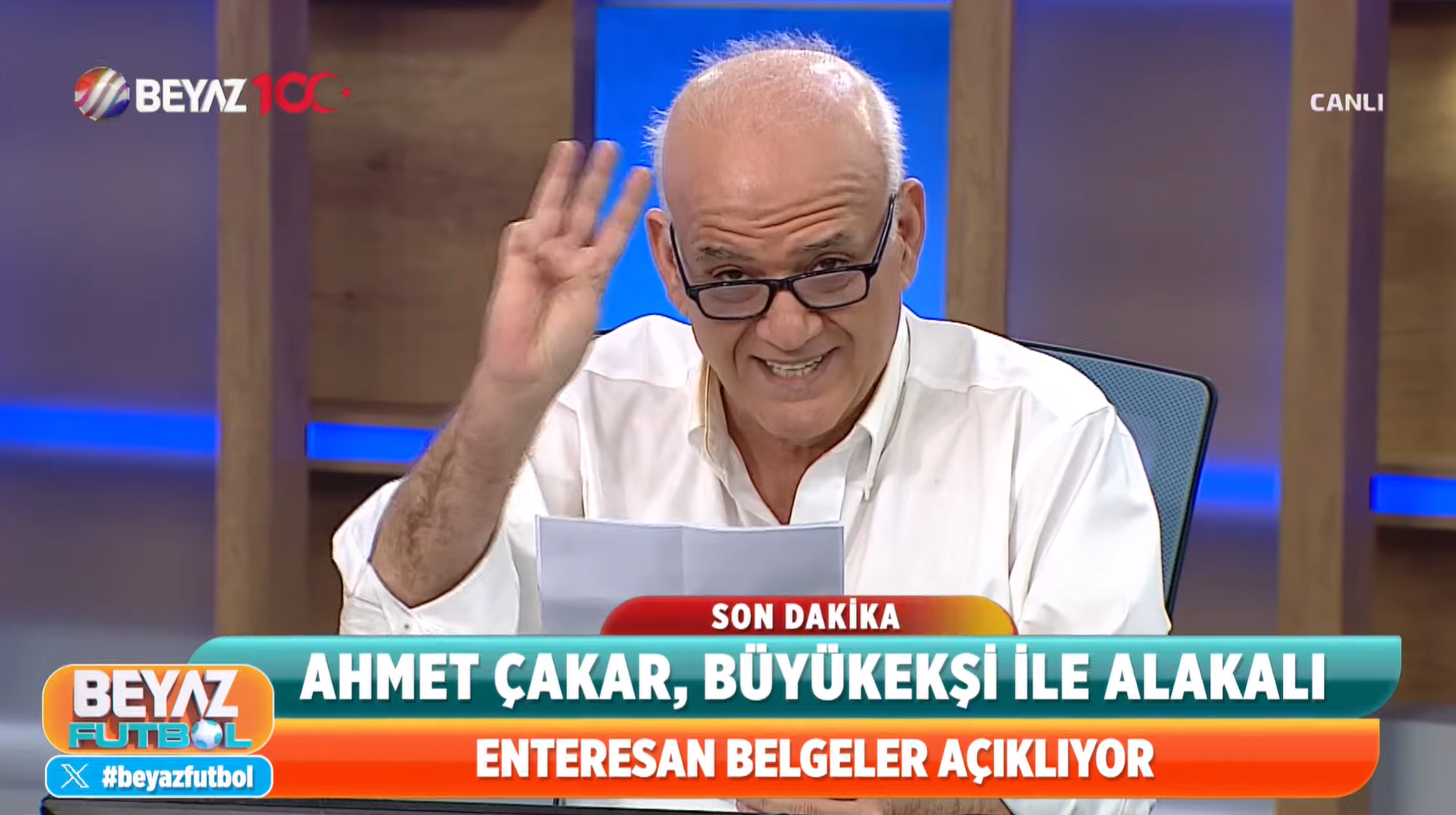 Ahmet Çakar, belgelerle konuştu: Mehmet Büyükekşi ile ilgili bomba söz