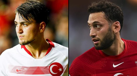 Hakan Çalhanoğlu ve Cengiz Ünder, A Milli Takım kadrosundan çıkarıldı