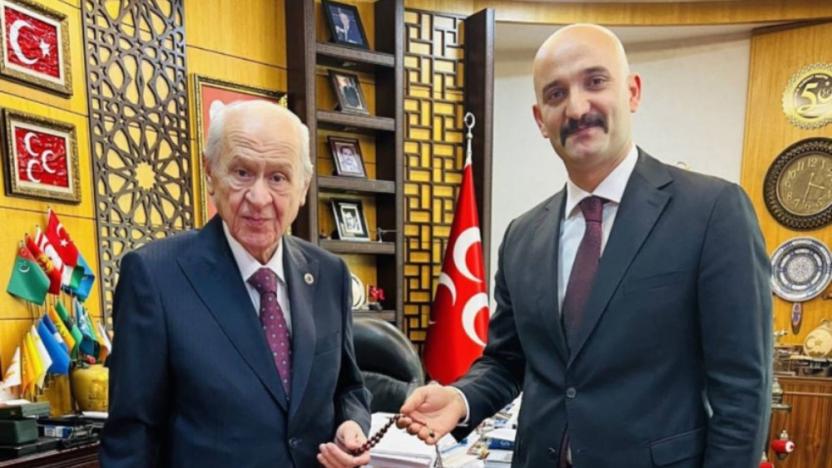 Sinan Ateş cinayetinin şüphelisi Olcay Kılavuz Bahçeli'nin danışmanı oldu