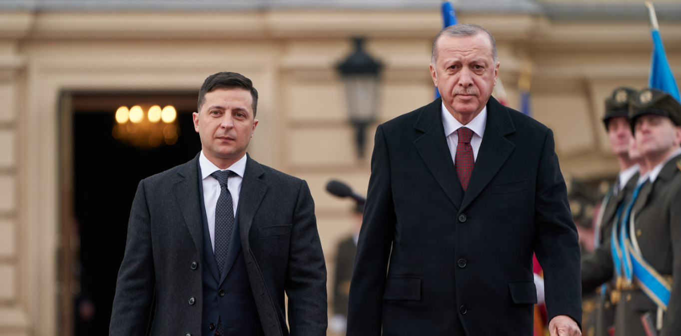 Cumhurbaşkanı Erdoğan, Ukrayna Devlet Başkanı Volodimir Zelenskiy ile görüştü