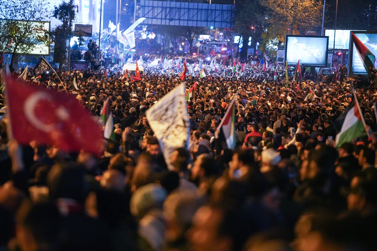 İsrail Başkonsolosluğu önündeki eylemle ilgili Valilikten açıklama: 1 kişi hayatını kaybetti