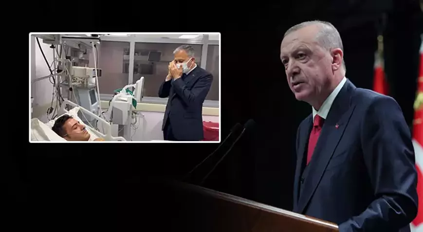 Cumhurbaşkanı Erdoğan'dan yaralı polise: Bedelini çok ağır ödediler