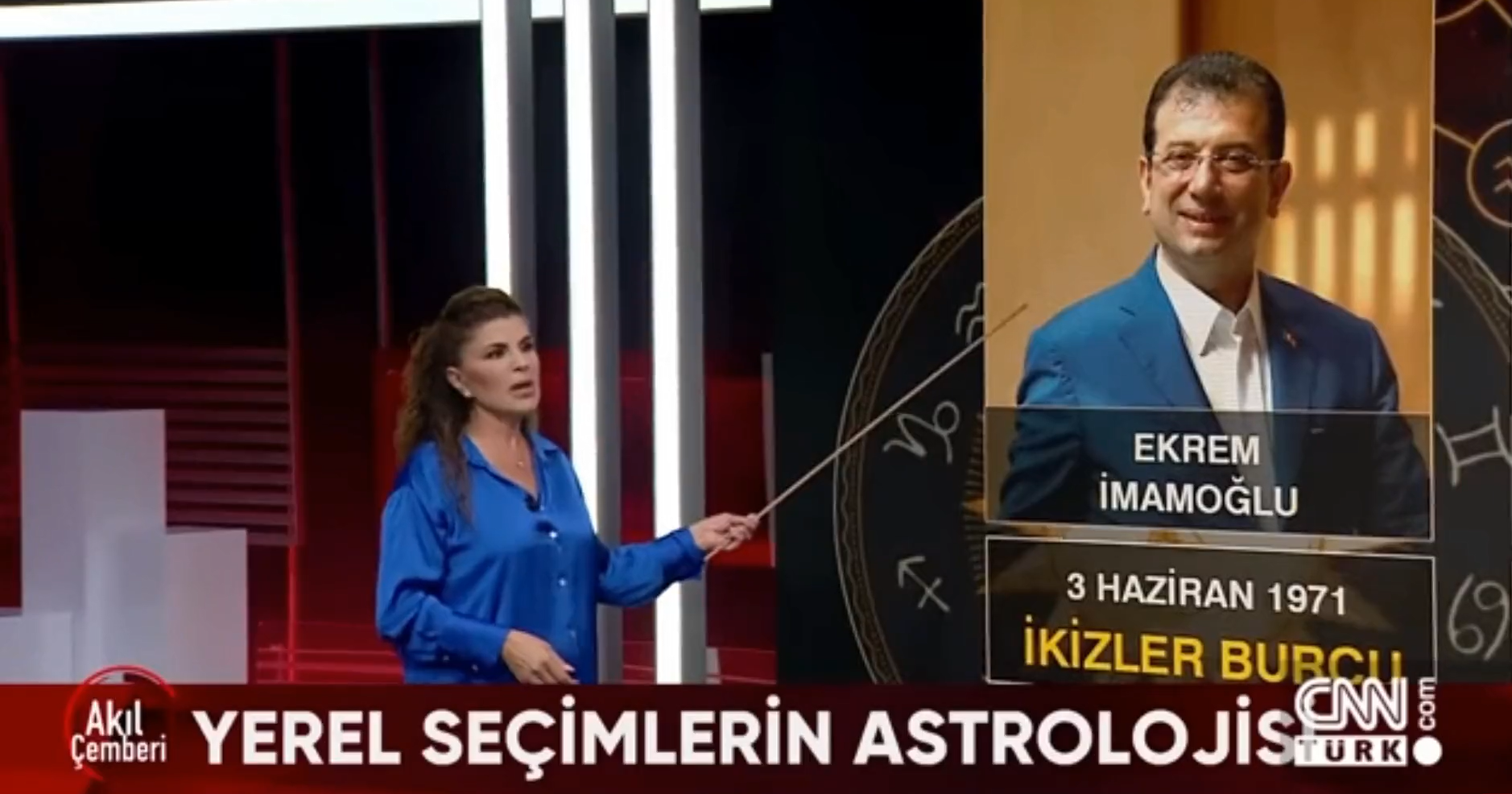 CNN Türk ekranlarında "akıl dışı" bir program: Seçim sonuçlarını "astroloji" ile açıkladı