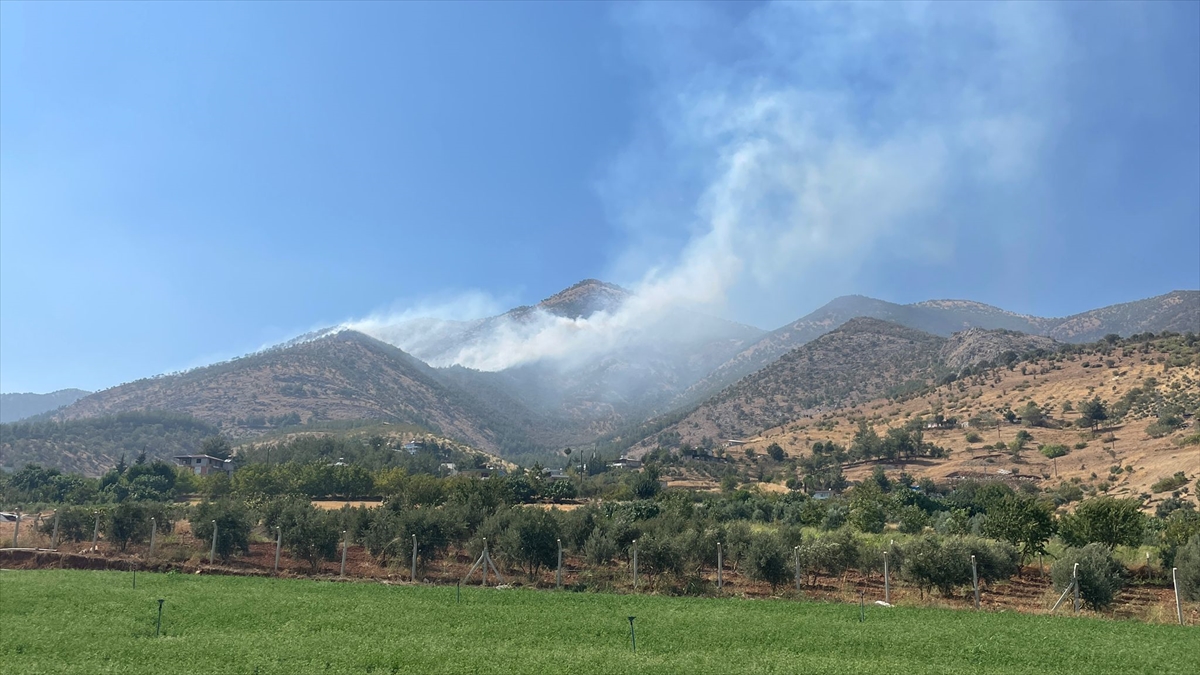 Kahramanmaraş'ta korkutan yangın