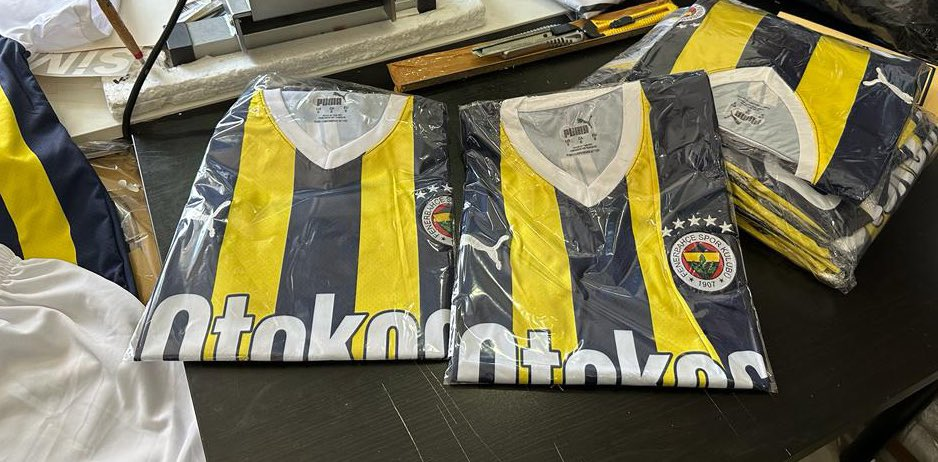 Fenerbahçe'de sahte forma operasyonu