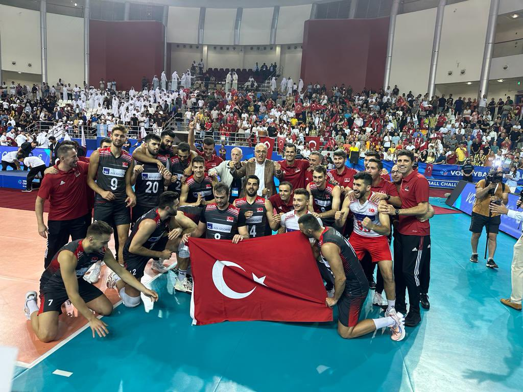 A Millî Voleybol Takımı şampiyon oldu