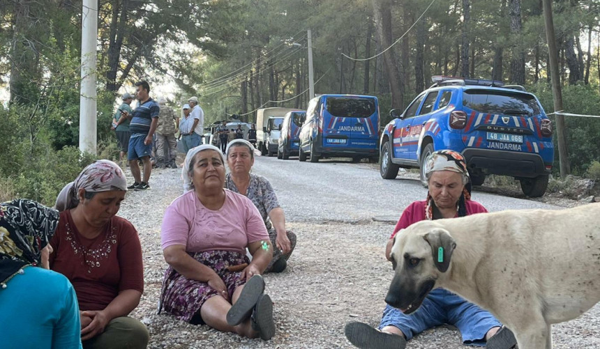 Bölge halkı holdinglere karşı: Akbelen'de 8 gözaltı