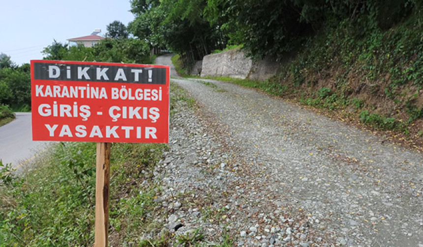 Ardahan ve Zonguldak'ta 363 köy karantinaya alındı!