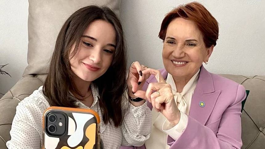 Akşener, Cemre'nin e-postasına kayıtsız kalmadı!