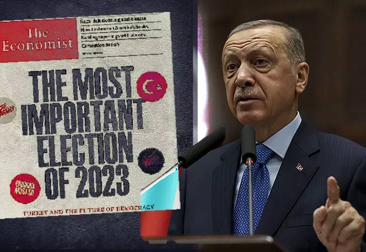 Erdoğan'dan The Economist'in 14 Mayıs yazısına sert tepki!