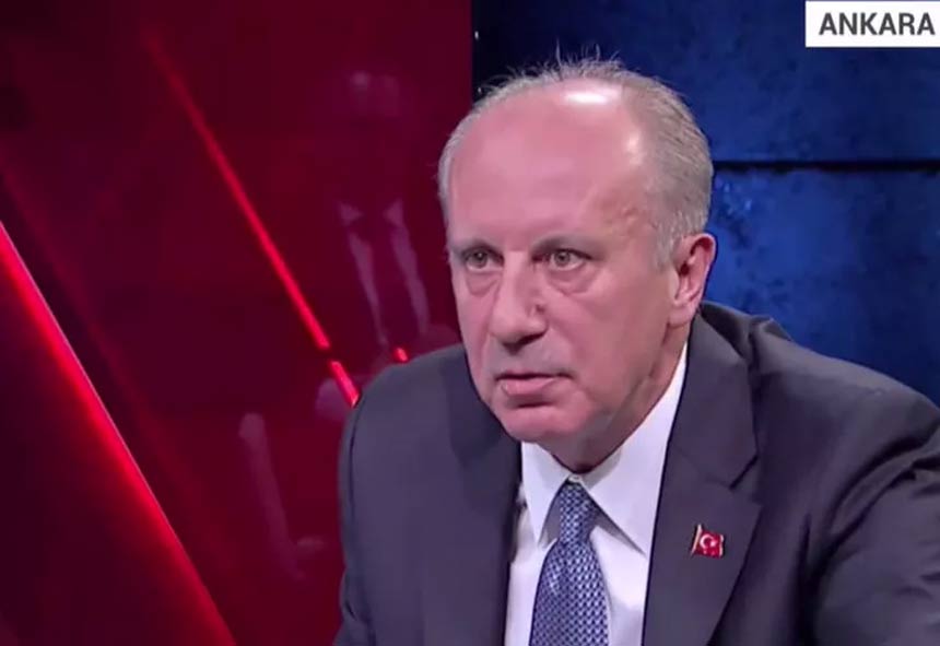 Muharrem İnce canlı yayında! 'Bu soruyu saygısızca buluyorum'