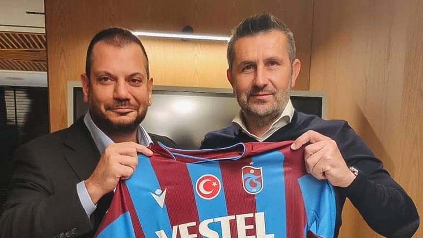 Trabzonspor'un yeni teknik direktörü belli oldu