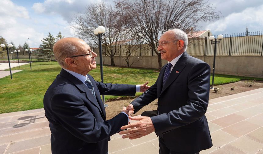 Kemal Kılıçdaroğlu'ndan Ahmet Necdet Sezer'e ziyaret!