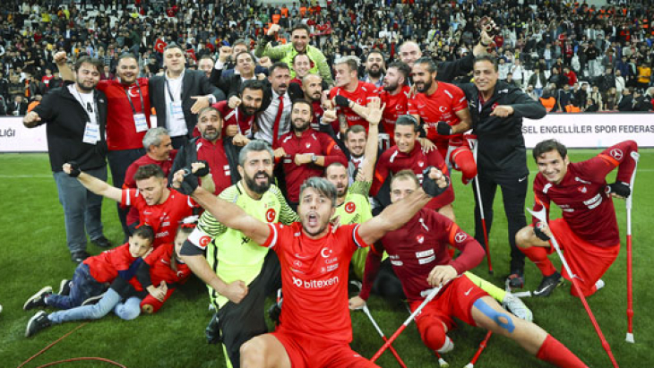 Ampute Futbol Milli Takımı dünya şampiyonu oldu