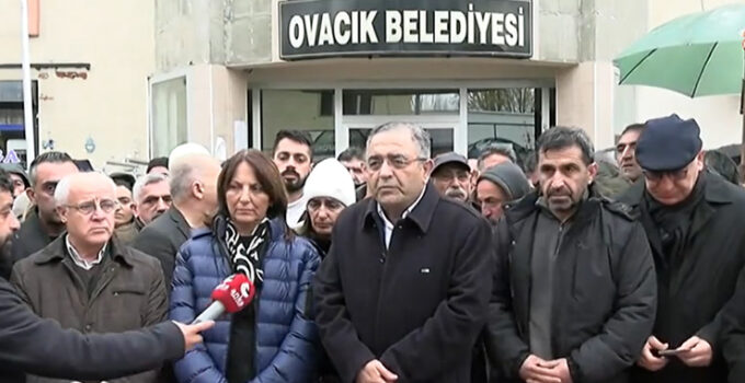 CHP heyeti Tunceli’de: “Kayyum uygulaması halkın iradesinin gaspıdır”