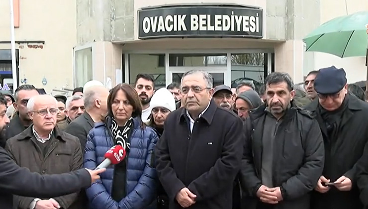 CHP heyeti Tunceli’de: “Kayyum uygulaması halkın iradesinin gaspıdır”