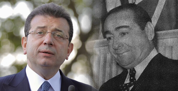 Ekrem İmamoğlu, Adnan Menderes döneminde yıkılan camiyi yeniden yaptırıyor