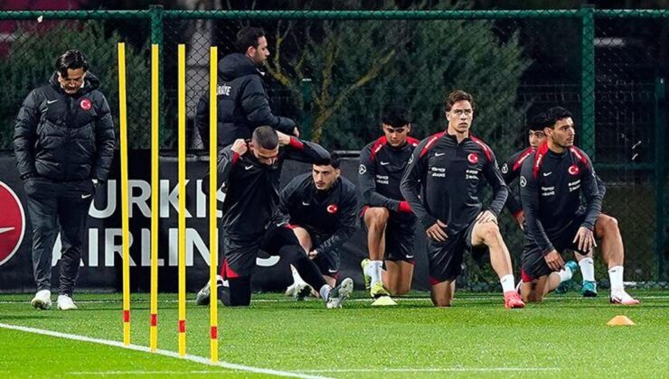 A Milli Futbol Takımı, Galler Maçı Hazırlıklarına Başladı