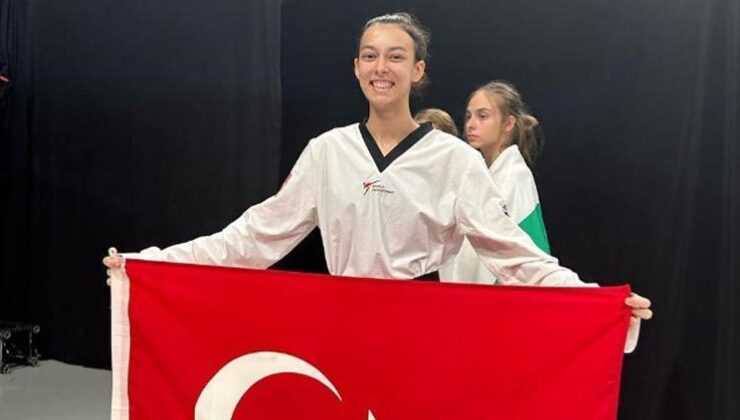 Elif Sude Akgül Avrupa 21 Yaş Altı Tekvando Şampiyonu Oldu