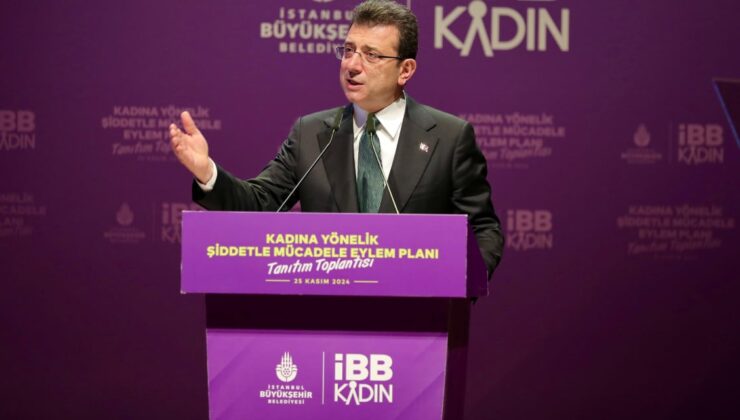 Ekrem İmamoğlu kadına şiddete karşı eylem planını açıkladı