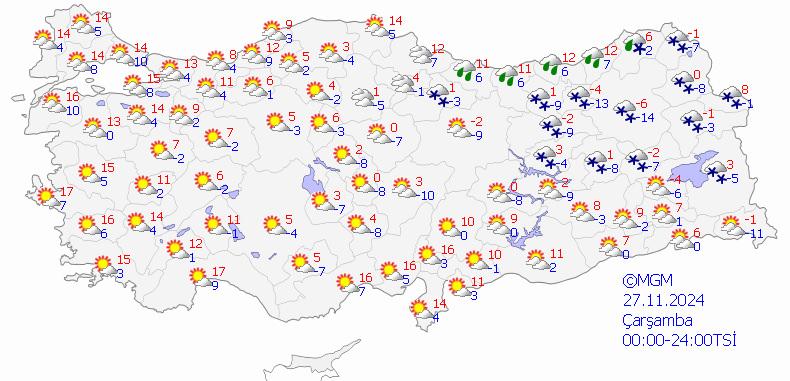 Hava durumu detaylı harita