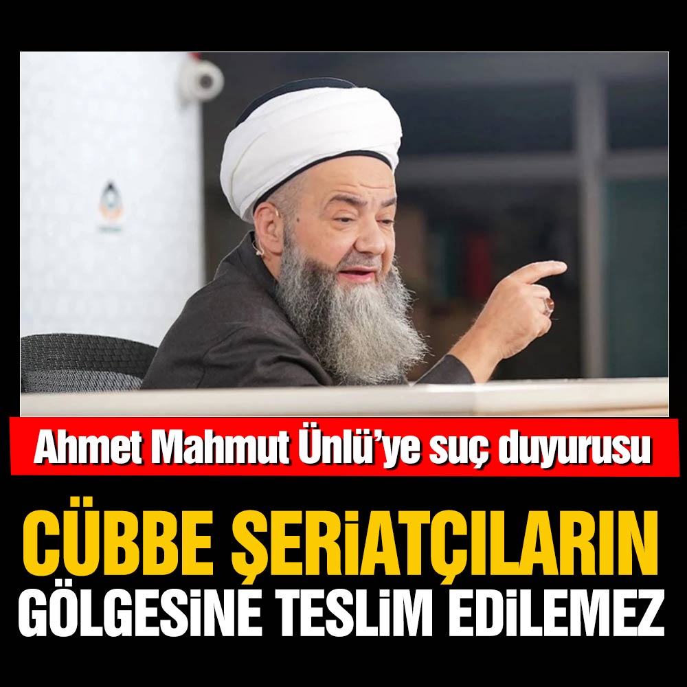 TBMM Başkanvekilinden Cübbeli Ahmet’e suç duyurusu: Adaletin simgesi cübbe, şeriatçıların gölgesine teslim edilemez!