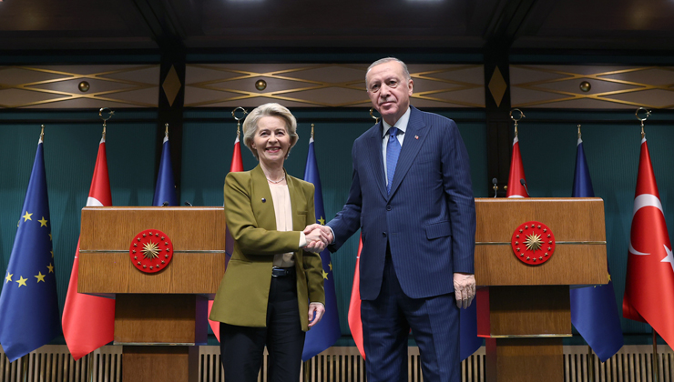 Cumhurbaşkanı Erdoğan, AB Komisyonu Başkanı Leyen ile görüştü: AB, Türkiye’ye 1 milyar euro daha verecek