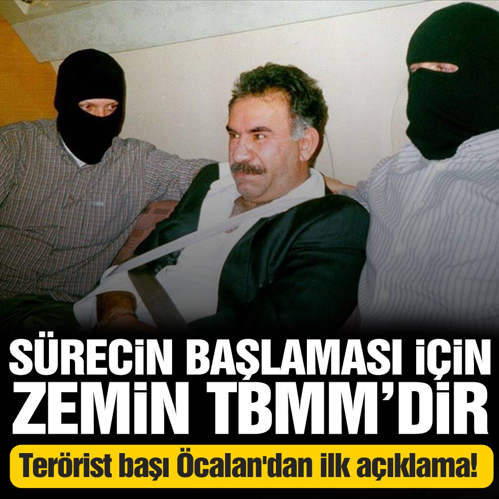 Abdullah Öcalan’dan ilk açıklama: ”Sürecin başarısı için en önemli zemin TBMM’dir”