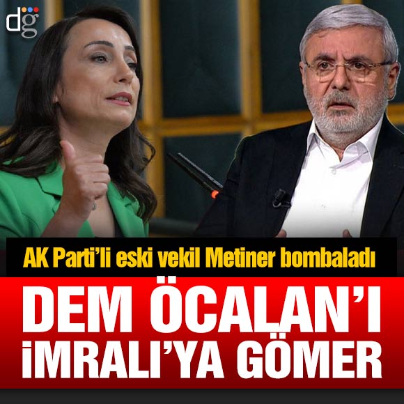 AK Parti’li eski vekil Mehmet Metiner’den DEM Parti’ye zehir zemberek sözler