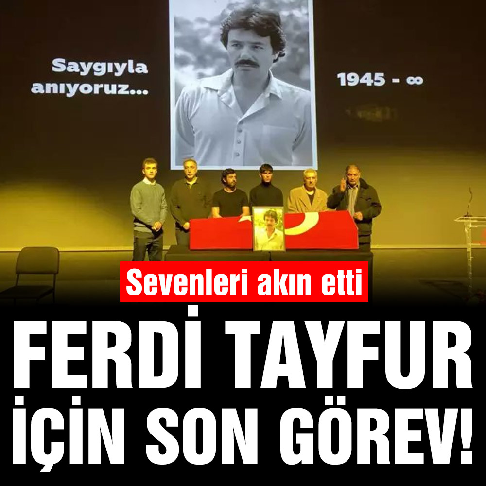 Ferdi Tayfur için son görev: Sanatçı dostları yalnız bırakmadı