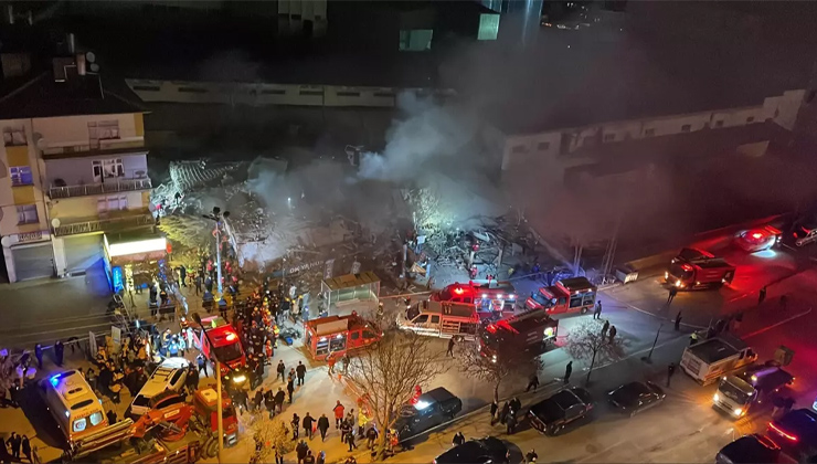 Konya Selçuklu’da çöken bina ile ilgili 4 kişi gözaltına alındı