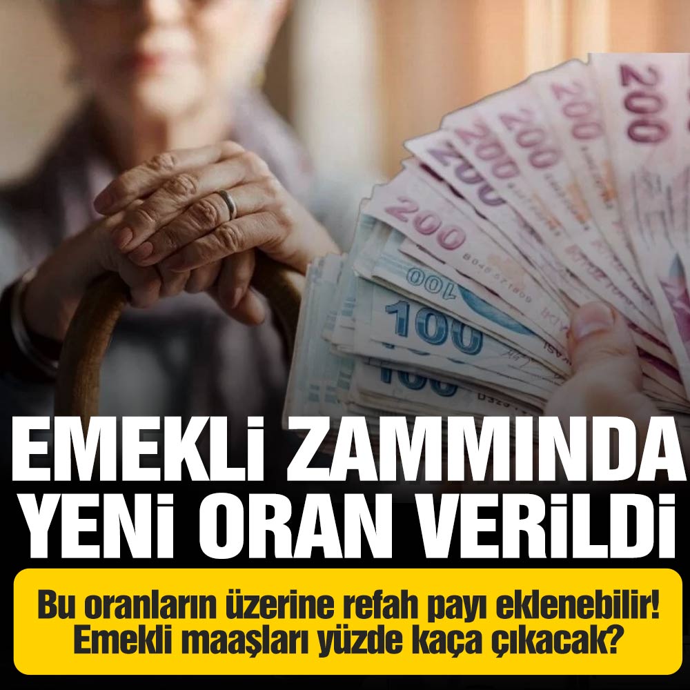 Uzman isim emekli zammında yeni oranı verdi! Refah payı eklenecek